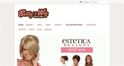 Desktop Screenshot of bettyswigboutique.com